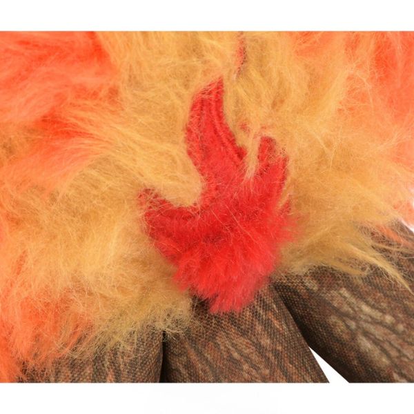 P.L.A.Y. Camp Corbin Collection | Close-up view of Camp Corbin Cozy Campfire plush dog toy
