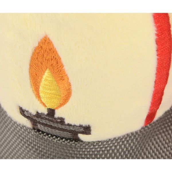 P.L.A.Y. Camp Corbin Collection | Close-up view of Camp Corbin Pack Leader Lantern plush dog toy