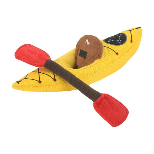 P.L.A.Y. Camp Corbin Collection | Camp Corbin K9 Kayak plush dog toy