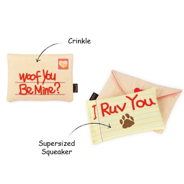 Show your pup some love with the P.L.A.Y. Love Bug Ruv Letter toy