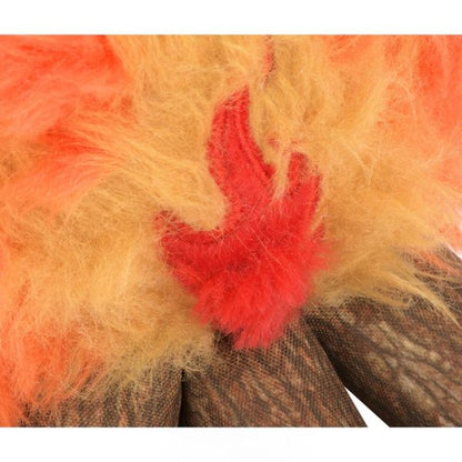 P.L.A.Y. Camp Corbin Collection | Close-up view of Camp Corbin Cozy Campfire plush dog toy
