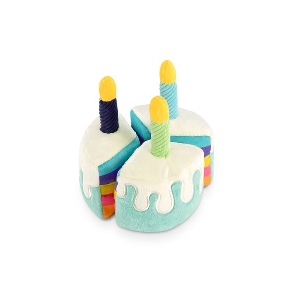 P.L.A.Y. Party Time Bone-appetite Cake plush dog toy