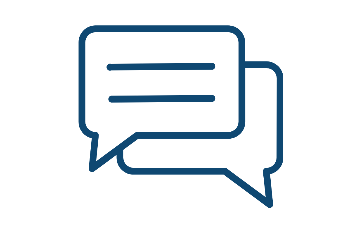 Friendly customer support chat badge