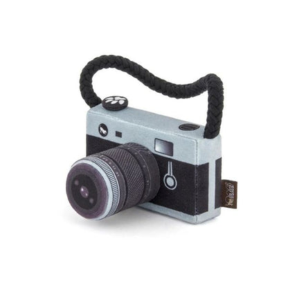 P.L.A.Y Globetrotter Collection | Lens Licker Camera plush dog toy